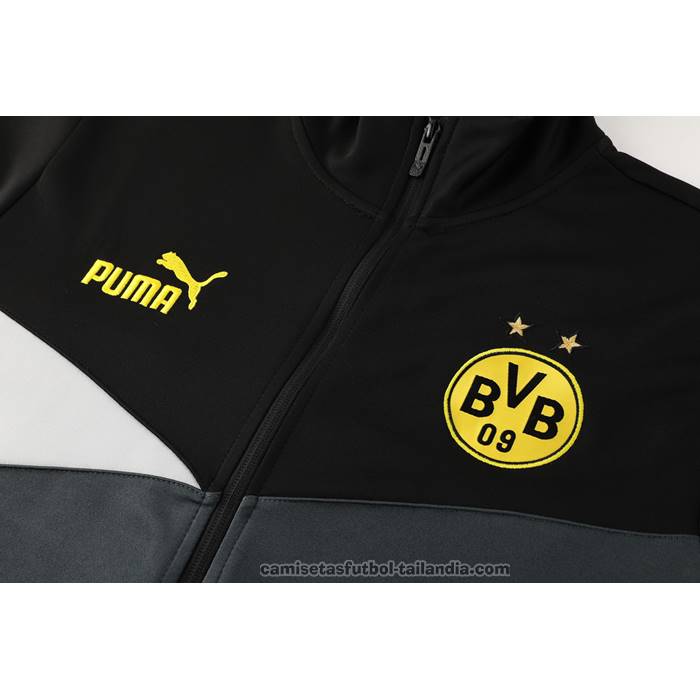 Chandal de Chaqueta del Borussia Dortmund 24/25 Gris